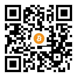 bitcoin:1EDNZwraCwE4y796jpbs5DmqAjFMFsx2D1 black Bitcoin QR code