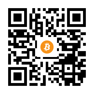 bitcoin:1EDdMbzjKNerptNAn4S32N6kcrdzL4P9vU black Bitcoin QR code