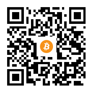 bitcoin:1EE1efLcaySRJznZtNQrYZ2Xma2aCWQPw8 black Bitcoin QR code