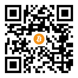 bitcoin:1EEG6hCYMAx8aUnKC81cAPLFvviri6oPpJ black Bitcoin QR code