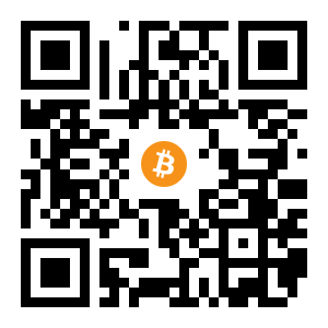 bitcoin:1EFcEB1zjK1JsHhdkohnpwxdDrfpyCtAWT black Bitcoin QR code