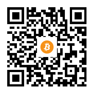 bitcoin:1EG4FCTVgqVQpfCcJpdNVBxrHgAUdzymT4 black Bitcoin QR code