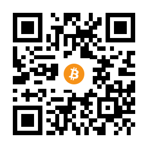 bitcoin:1EGqVbqqas5s3gGnRFaWzhfoCyeek9G6wa black Bitcoin QR code