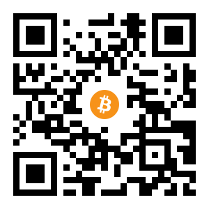 bitcoin:1EKDiV5K5DBEzwdxiRmkHkbSCQYTu9ocX1 black Bitcoin QR code
