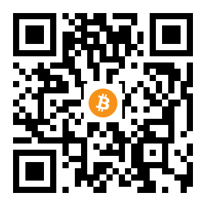 bitcoin:1ELpaj1fwxYMrqpBwAHoGPHNWksJP7A4U7 black Bitcoin QR code