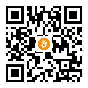 bitcoin:1EMLUhXhjXePkx2Z9Y5gK5bx9VvxcyghfJ black Bitcoin QR code