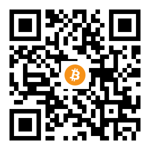 bitcoin:1ENUpckTczDNdW7jLCg1K5gtG69ptf3h2i black Bitcoin QR code