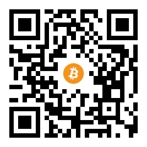 bitcoin:1EPAGTpRq2g5keLfAtZWKmmST9ZsEp8FqZ black Bitcoin QR code