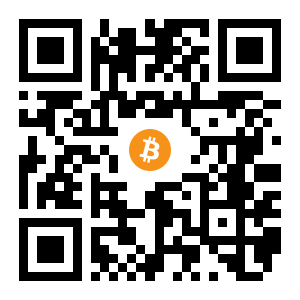 bitcoin:1EPKdo14EEcHk9nchUfHhhAQCgBUtdmdiH black Bitcoin QR code
