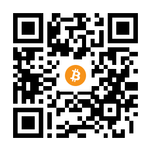 bitcoin:1EPMTE7S3j4mGG7LdKBh3Sbsr2W4Rj4HS6 black Bitcoin QR code