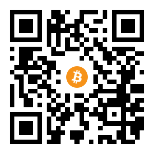 bitcoin:1EPNHFfRqjiiZCLLv2cCUhpFGNx8AvaCtR black Bitcoin QR code