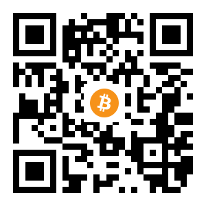 bitcoin:1EPSQmWkSBhNqB63L8cq41EwPX4FgtJXY8 black Bitcoin QR code
