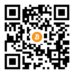 bitcoin:1EPvz4WNgP9NDBMXVX3dnemmRaMb1CrtBc black Bitcoin QR code