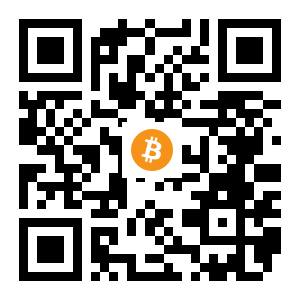 bitcoin:1EQLqNx9q6W6e7v3X4NzL2qGFvK4pLMnvC black Bitcoin QR code