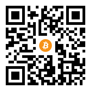 bitcoin:1ERUJAp2izGN47noZTPYF3GMRHfo2icmr1 black Bitcoin QR code