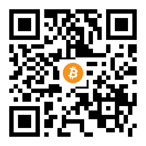 bitcoin:1ERX2iy8iXDGn3WZtub2cpGd7b2TQp6Kzm black Bitcoin QR code