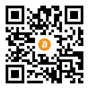 bitcoin:1ESJyX5Fc8jEnpogEFhT3pYYhr8sL1z3R4 black Bitcoin QR code