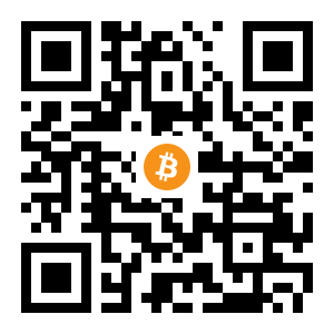 bitcoin:1ESUxdqhiaXgvsjQKjhR2ixeQGpjDvy7pQ black Bitcoin QR code