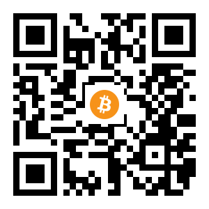 bitcoin:1ESq4f3B8d48qv4g8QqrNo2EfQegPjvCW2 black Bitcoin QR code