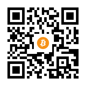 bitcoin:1ETNarQxrSaMNPKKXM3aW1rmAV6iF8ykJB black Bitcoin QR code