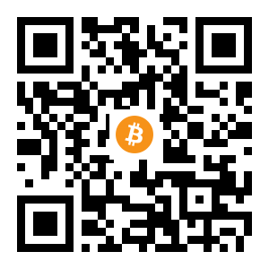 bitcoin:1EVA65sSkkAT8PDdVCUmgdSWgSvsnfbgnn black Bitcoin QR code