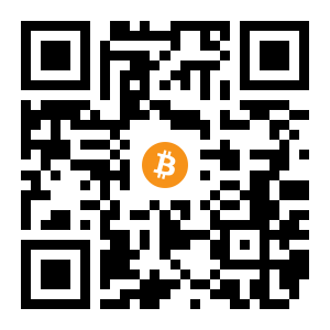 bitcoin:1EVjYA1B9k1qD3hHZfqMSjcGk5KhFHpmcU black Bitcoin QR code