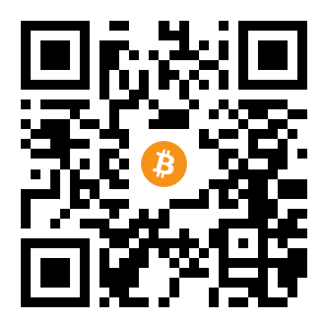 bitcoin:1EVvLN1fZ1YL14Tgt7KVmHgkLgN7t47xyo black Bitcoin QR code