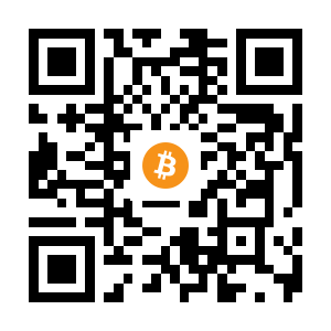 bitcoin:1EW9kygqjMDKk8kiaFEYoS2GfKTPVr3Ufq black Bitcoin QR code