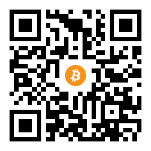 bitcoin:1EWf9wcZaNBuox8B4QsGXXwdMWdfmoc5pw black Bitcoin QR code