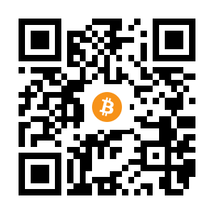 bitcoin:1EX8LtePaRXNSD15YYsTqdJMJczQY3u13j black Bitcoin QR code