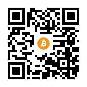 bitcoin:1EXCNjM3McFf2NkX6N3jHEsXqwu6c8ggQi black Bitcoin QR code
