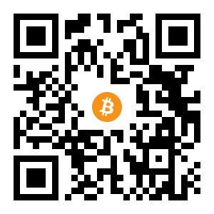 bitcoin:1EXUoqyuEsWj8YnHZx9jFN3agsftuvmvkS black Bitcoin QR code