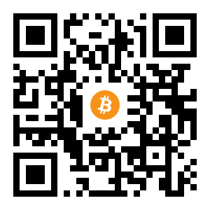 bitcoin:1EXwGcEYL4woiF9oYfmHiqMoamuGTg2vEw black Bitcoin QR code
