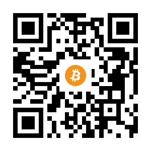 bitcoin:1EZFFU5dm14iTLqtPN1fY7VeRxHhaBDDCu black Bitcoin QR code