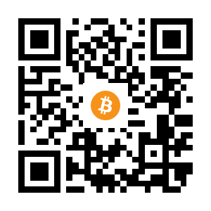 bitcoin:1EZPw9Tx7DbchdYpb4NYZdiZG3yp999X2 black Bitcoin QR code