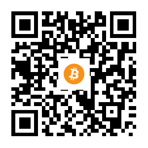 bitcoin:1EZfsi5RvUankFN6o79x6YKKNYyGRFspry black Bitcoin QR code