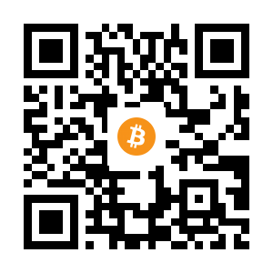 bitcoin:1EZpZAyPRrAtiZpaamnskDo7UKD9XpkjeM black Bitcoin QR code