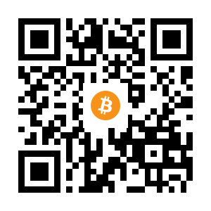 bitcoin:1EbHPKkxG5P5koupU3qyci2jFjGvv9aey black Bitcoin QR code