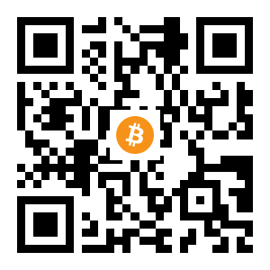 bitcoin:1EdDFrUCoURweheHrDWV5dKT8J9CTWMa6Y black Bitcoin QR code