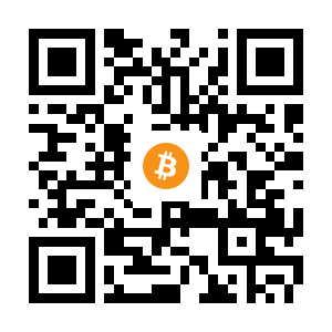 bitcoin:1EdGfqc5rFgNV7ShNZur9hJmbyDoDdCGtz black Bitcoin QR code