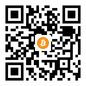 bitcoin:1EdjfU8UbX9r2iUJLf9uBBmPfd9JqZYaC3 black Bitcoin QR code