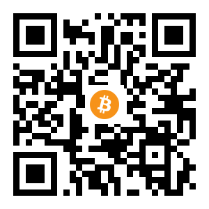 bitcoin:1EdsDqSGZp6FL5FMS8nvfiHaXfQZJDNLvB black Bitcoin QR code