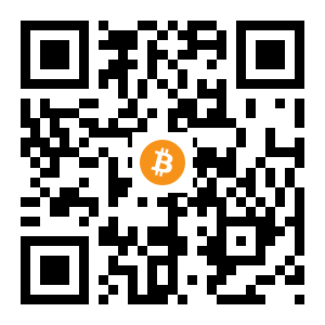 bitcoin:1Ee2BH8NtibFWT5tCPJ6V4H3ofr9EEg7Nz black Bitcoin QR code