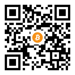bitcoin:1EeHtf48YtCKrht9niD3kuNa1kBzC4FWt1 black Bitcoin QR code