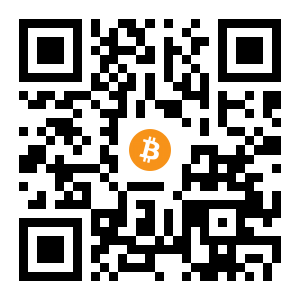 bitcoin:1EfQxNPY6uSWPM6yYiXG5kapGQPXvJoYGS black Bitcoin QR code