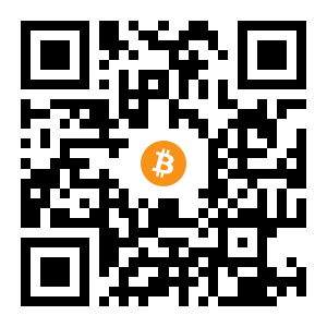 bitcoin:1EftHuJR2CoEZAcdXwNfG8GCQt4YmV5bbX black Bitcoin QR code