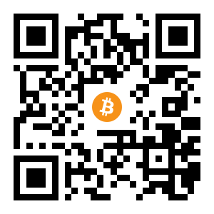 bitcoin:1EgkyTtabLR6Sq5ju527YJdwxDFpZ4s6fK black Bitcoin QR code