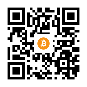 bitcoin:1Egmsn87Np9CWmSpUFpoWyfw1C4SKaoWkQ black Bitcoin QR code