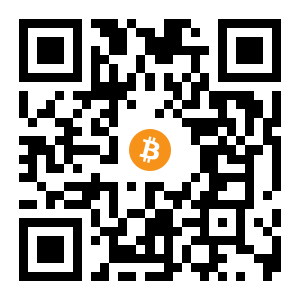 bitcoin:1Eh3u6QFyjNNhiKLnnwZmkpEbUwuB6TuGf black Bitcoin QR code