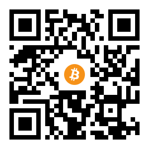 bitcoin:1EifQSoPUDx1fzLqXKFMdqivUEmAyuUdiH black Bitcoin QR code